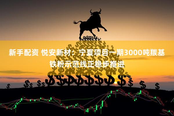 新手配资 悦安新材：宁夏项目一期3000吨羰基铁粉示范线正稳步推进